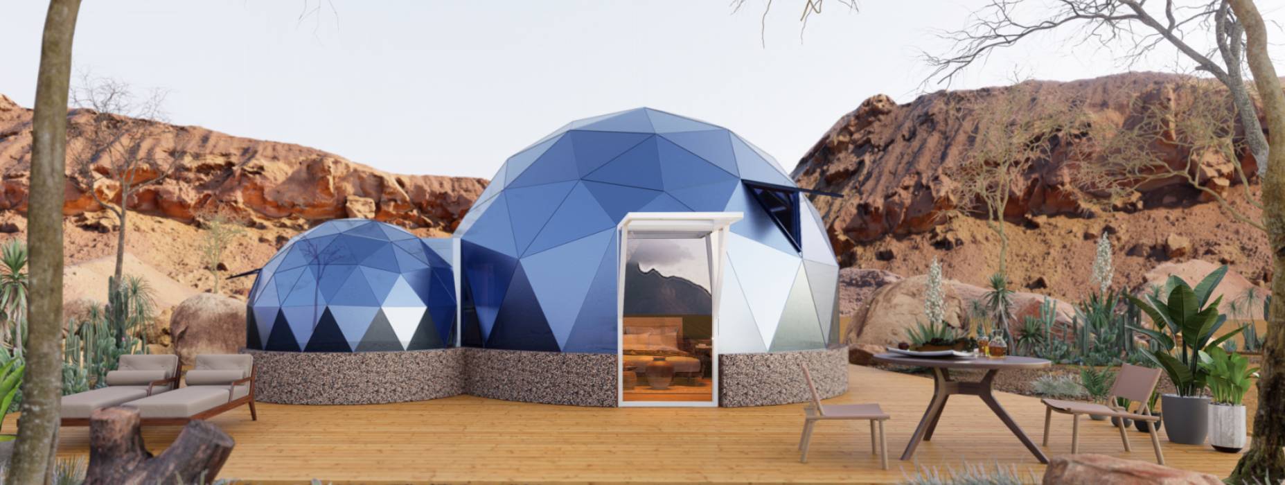 黄冈球形智能光伏玻璃星空房